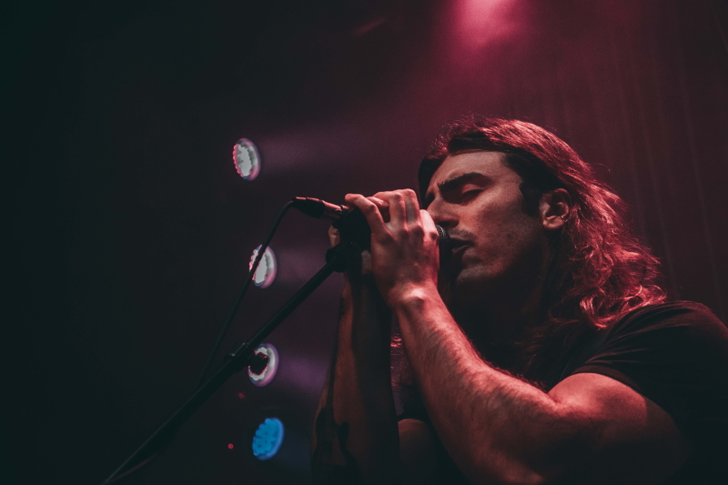 Toronto rockers BRKN Love performing at The Park Theatre.