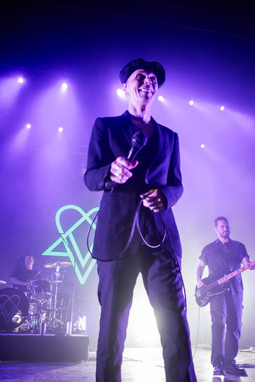 Ville Valo performing in Winnipeg for the very first time in his career.
