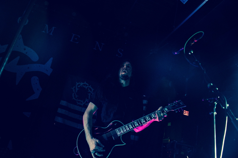 Post-hardcore/metalcore band Bad Omens performing at Winnipeg's Park Theatre.