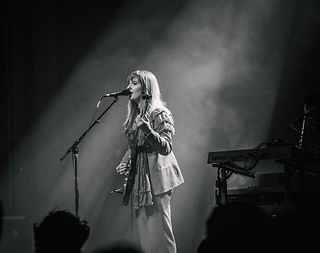 Madison Cunningham and her band performing at Webster Hall in in New York City.