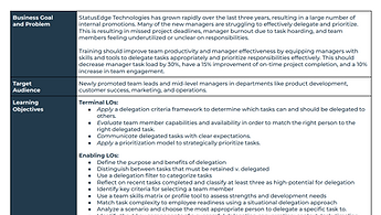 Storyline Design Document