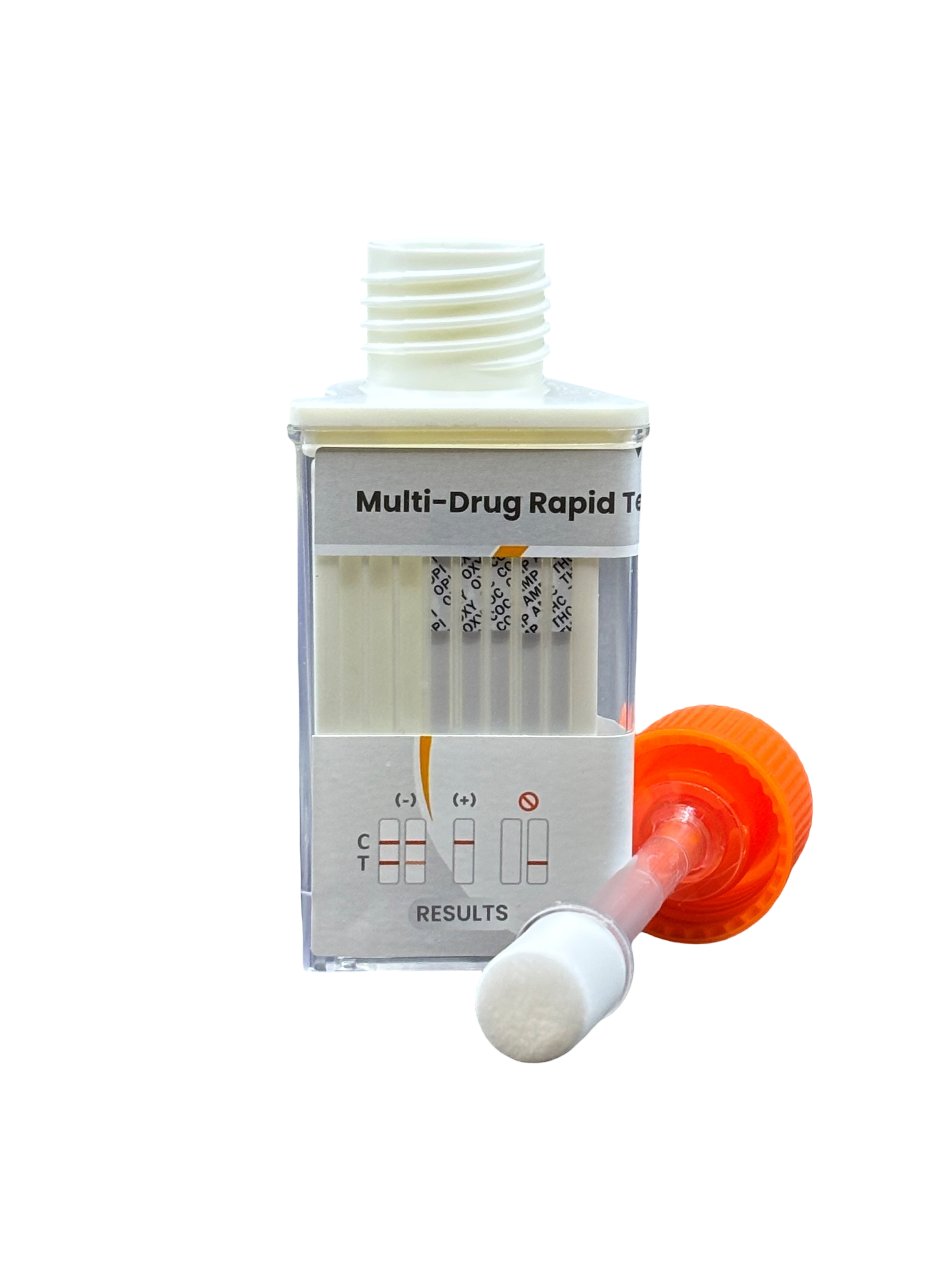 Multi Drug 5 Panel Test Cup, Saliva. AMP, THC, COC, OPI, OXY