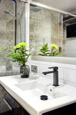 Detalle Lavabo y Grifo