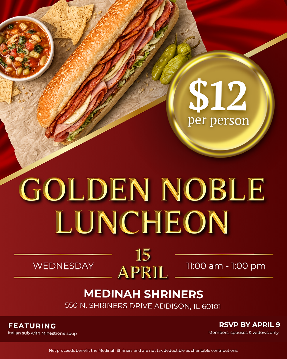April Golden Nobles Luncheon
