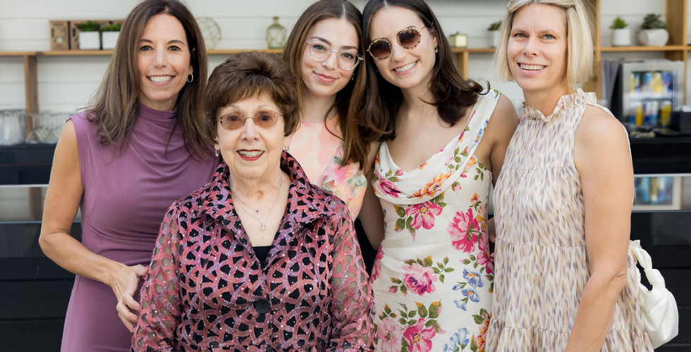 Bride to be with loved ones