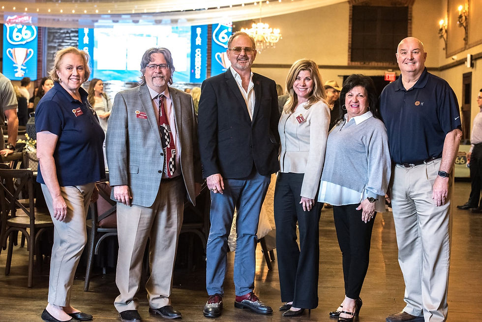 Lockport Chamber of Commerce members and staff