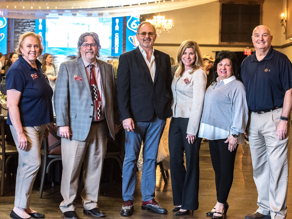 Lockport Chamber of Commerce members and staff