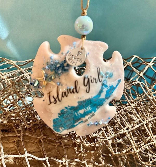 Arrowhead Sanddollar Ornaments