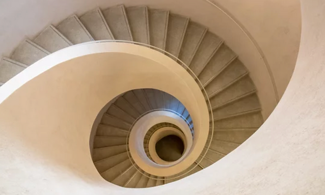 Spirale aufwärts, Unendlichkeit, System Mensch