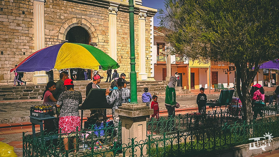 Parque central de Alausí