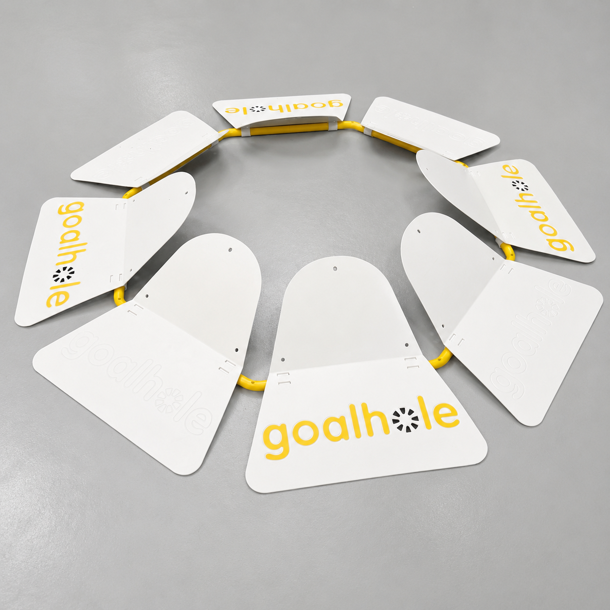 Full Size Portable FootGolf Target Set of 9