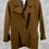 Thumbnail: KARL LAGERFELD 1990s Collection Olive Asymmetrical Lapel Gold Button Blazer S