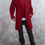 Thumbnail: VIVIENNE WESTWOOD MAN 1998-99  Runway Collection Red Felted Wool Vested Coat S M