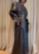 Thumbnail: 1990s Espresso Leather Long Line Jacket M