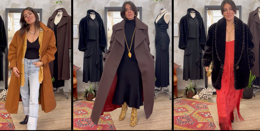 STYLING SESSIONS | Three Thanksgiving vintage outfit ideas