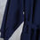 Thumbnail: KARL LAGERFELD NWT 1980s Navy Asymmetric Layered Sleeve Coat M
