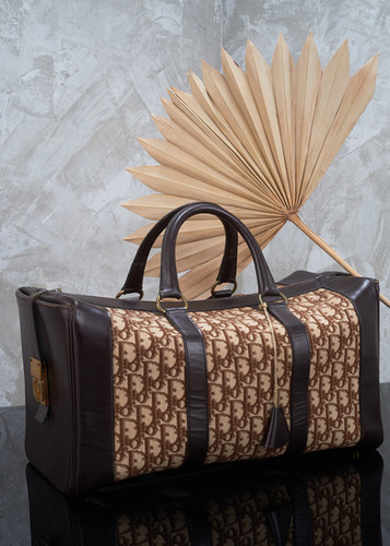 CHRISTIAN DIOR 1960s RARE Early Oblique MonogramBox Bag | A Part