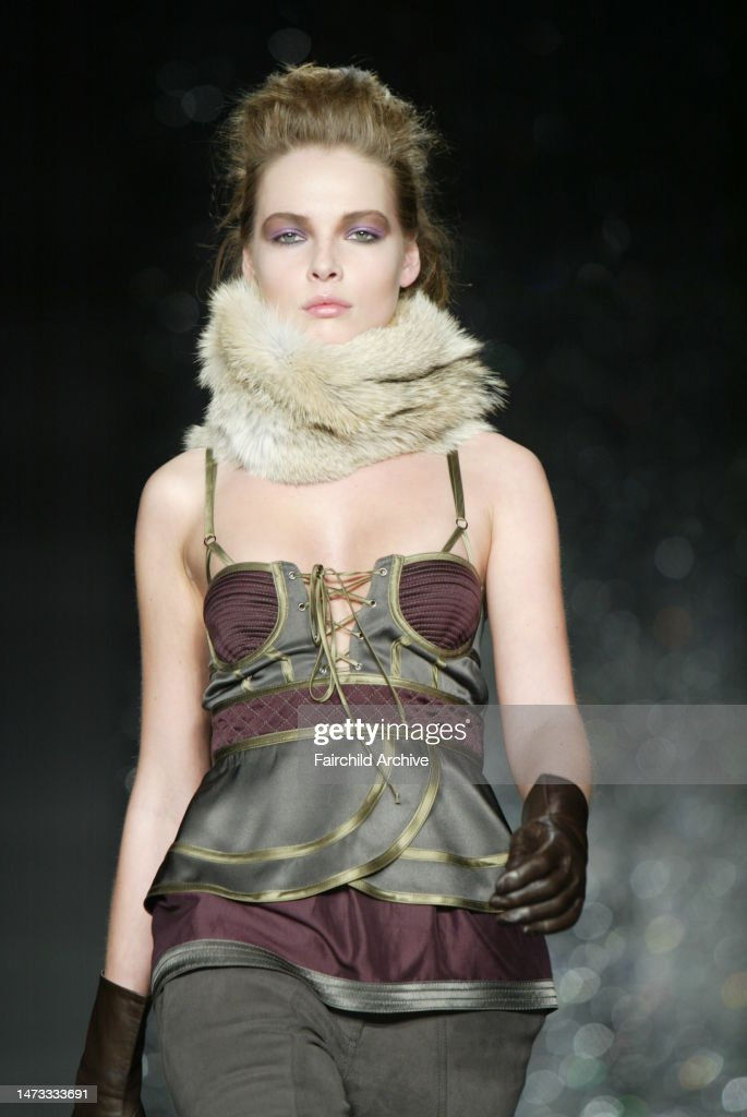 Thumbnail: PROENZA SCHOULER Fall 2004 Satin and Wool Bustier Top