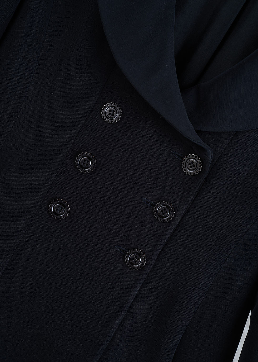 Thumbnail: KARL LAGERFELD 1990s Double Breast Fitted Cocktail Jacket