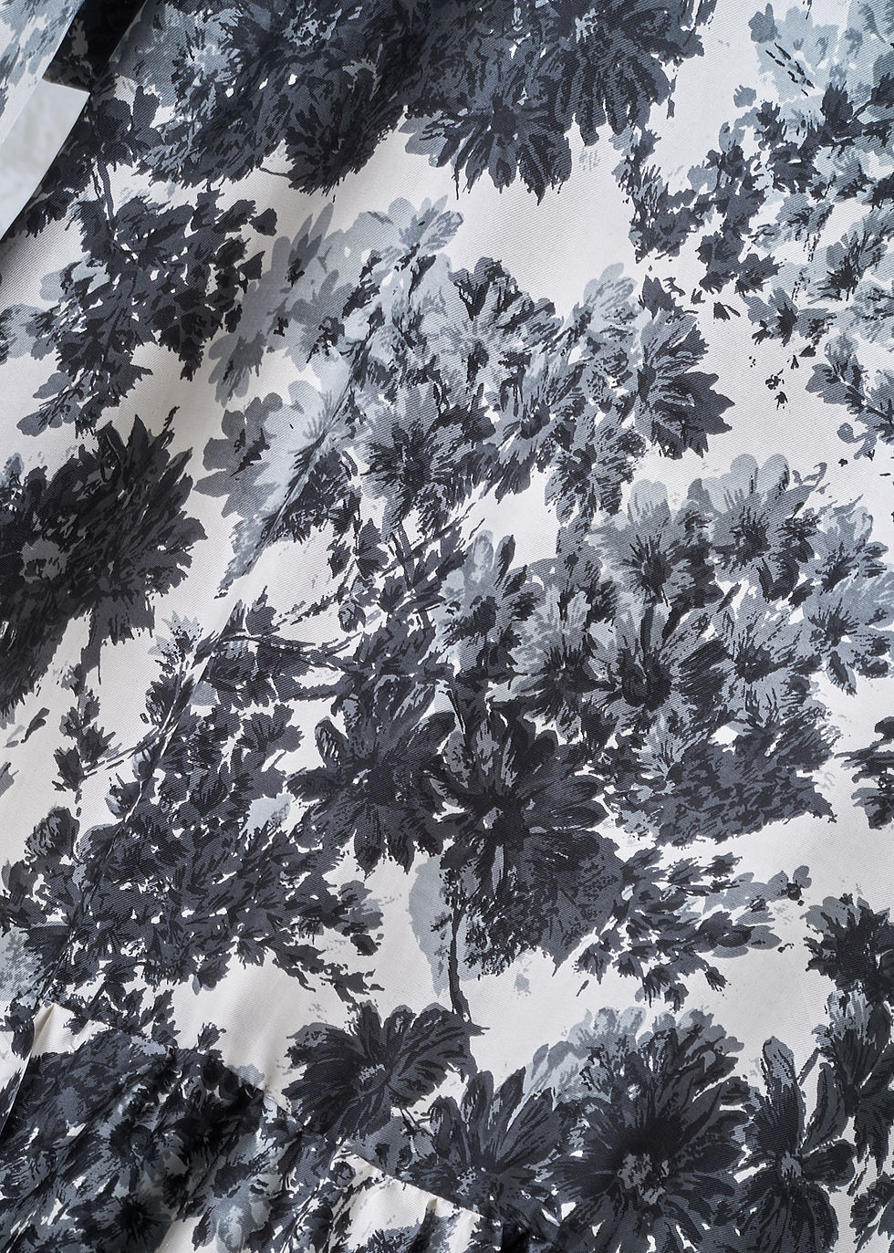 Thumbnail: APOTR Studio | One of a Kind Floral Silk Twill Tiered Midi Dress OS