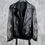 Thumbnail: GIANNI VERSACE Rare Fall 1991 Runway Black Studded Leather Moto Jacket S-M
