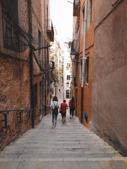 Sandra, Toni and Clara in Girona
