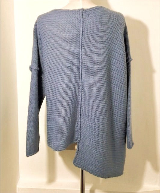 Thumbnail: asymmetric oversized jumper