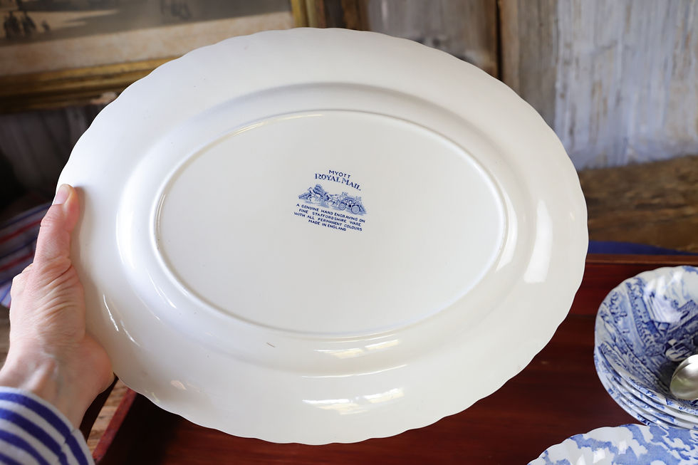 Thumbnail: Vintage ironstone set by Myott - Royal Mail
