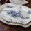 Thumbnail: Pair of Sarreguemines dishes with birds and musical instruments