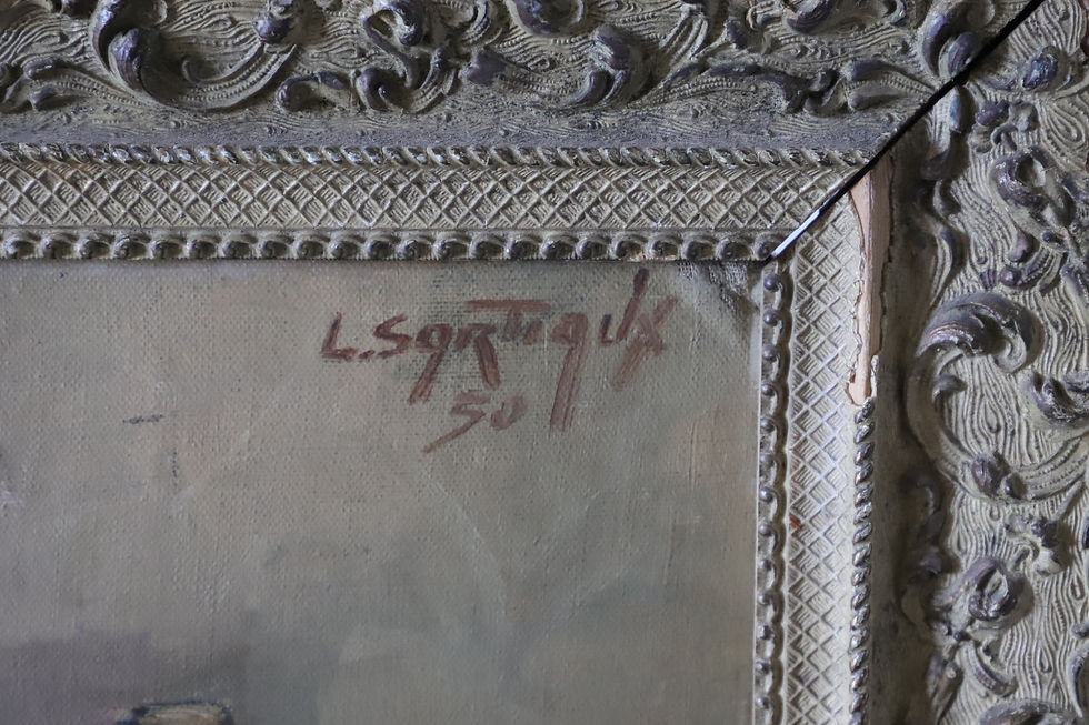 Thumbnail: Still life with card game - 1950