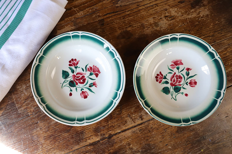 Thumbnail: 3 vintage pieces from Badonviller