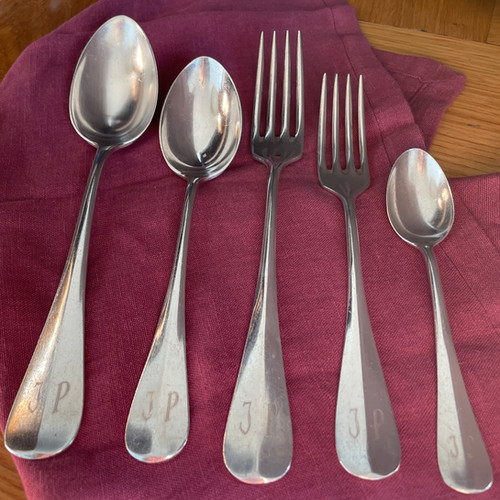 Silver plated cutlery set, Wellner brand of 32 pieces Kitchen