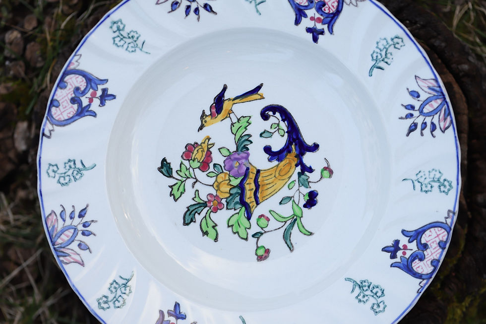 Thumbnail: Soup plates Rouen - Longwy