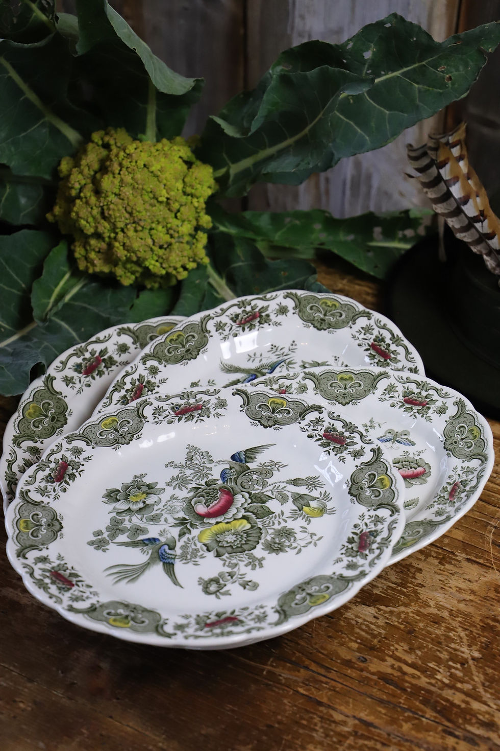 Thumbnail: Set of 4 vintage serving dishes - Windsor model