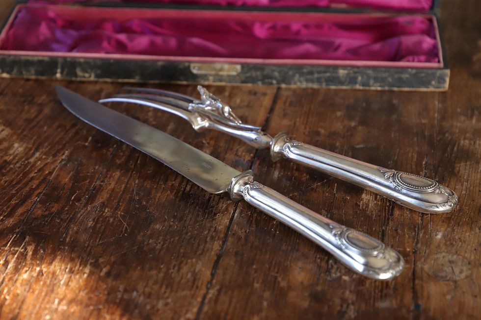 Miniature : Couverts à gigot dans leur coffret