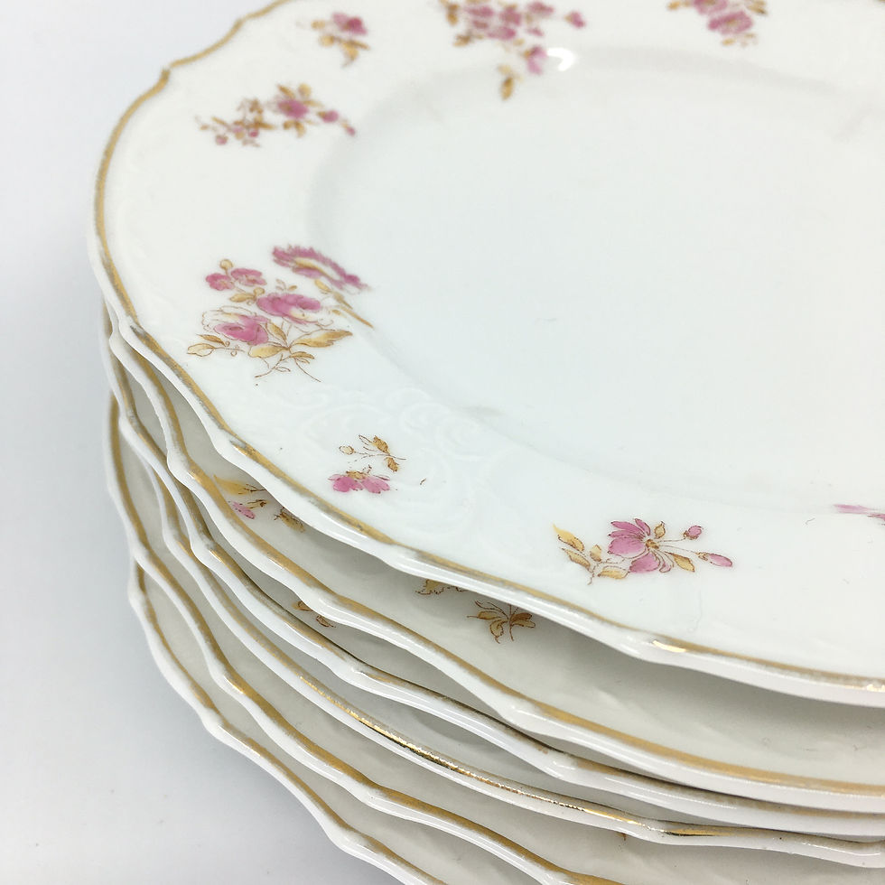 Thumbnail: Porcelain dessert set end 19th century