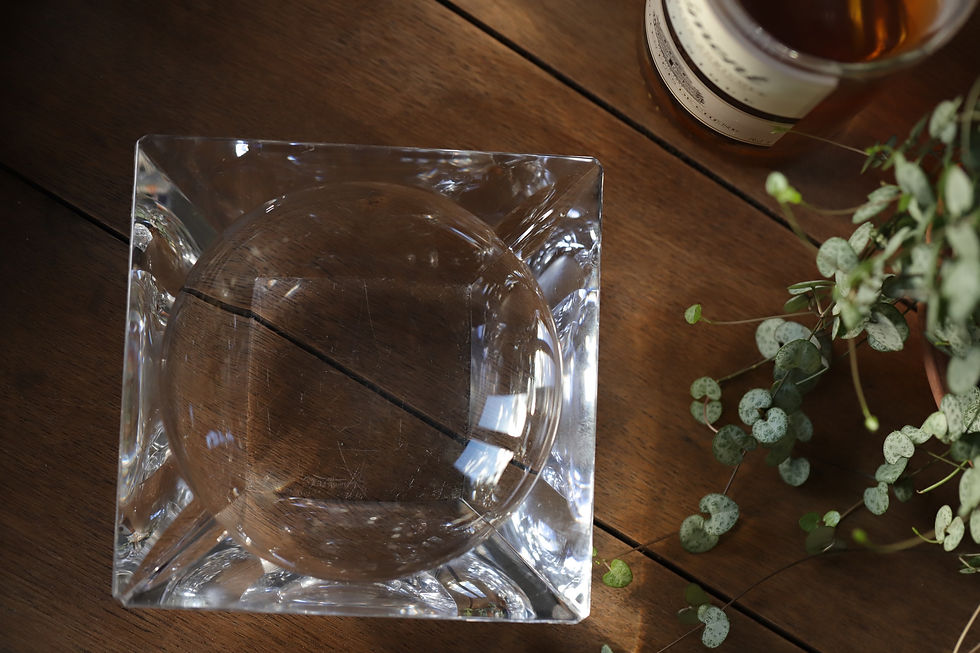 Thumbnail: A St Lambert crystal ashtray