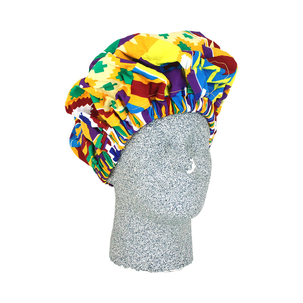 African Print Hair Bonnet