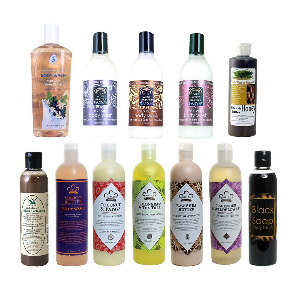 Set Of 12 Body Washes M-S004