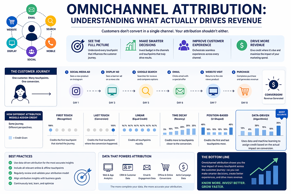 Omnichannel Attribution: Understanding What Actually Drives Revenue
