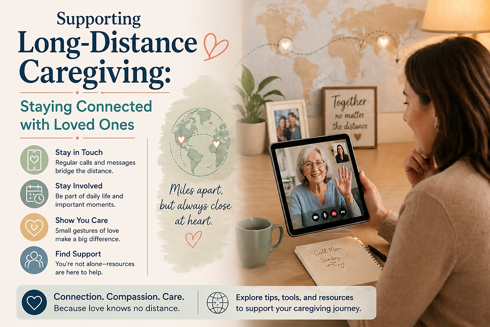Supporting Long-Distance Caregiving: Staying Connected with Loved Ones in Oregon