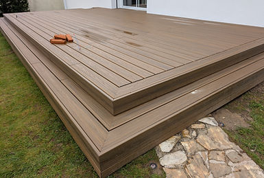 Terrasse bois composite TREX à Conches-sur-Gondoire (77124)