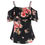 Thumbnail: Floral Print Off Shoulder Sleeveless Cami Loose Tank Tops 