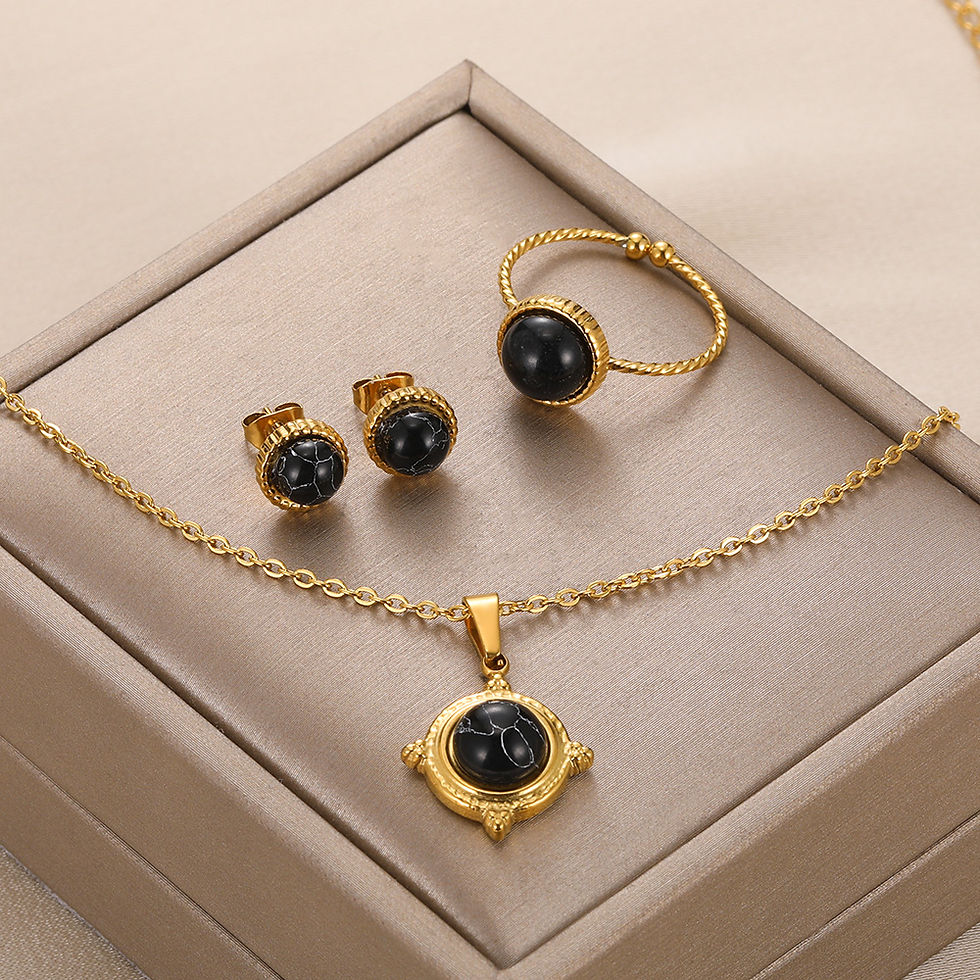 Stainless Steel Jewelry Sets For Women Necklace