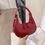 Thumbnail: Retro Hobo Bags Women's Half Moon Bag High Quality 