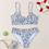 Thumbnail: Infant Teen Girls Ruffle Summer Swimwear 6-15 Years Old
