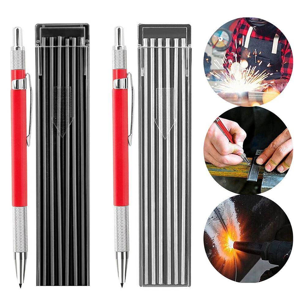 Welding Pencil With 12PCS Silver Streak Refills