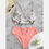 Thumbnail: Women Two Beachwear Bikini Size Sets Plus Flower Piece 