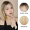 Thumbnail: Short Blonde Highlight Bobo Wig for Women