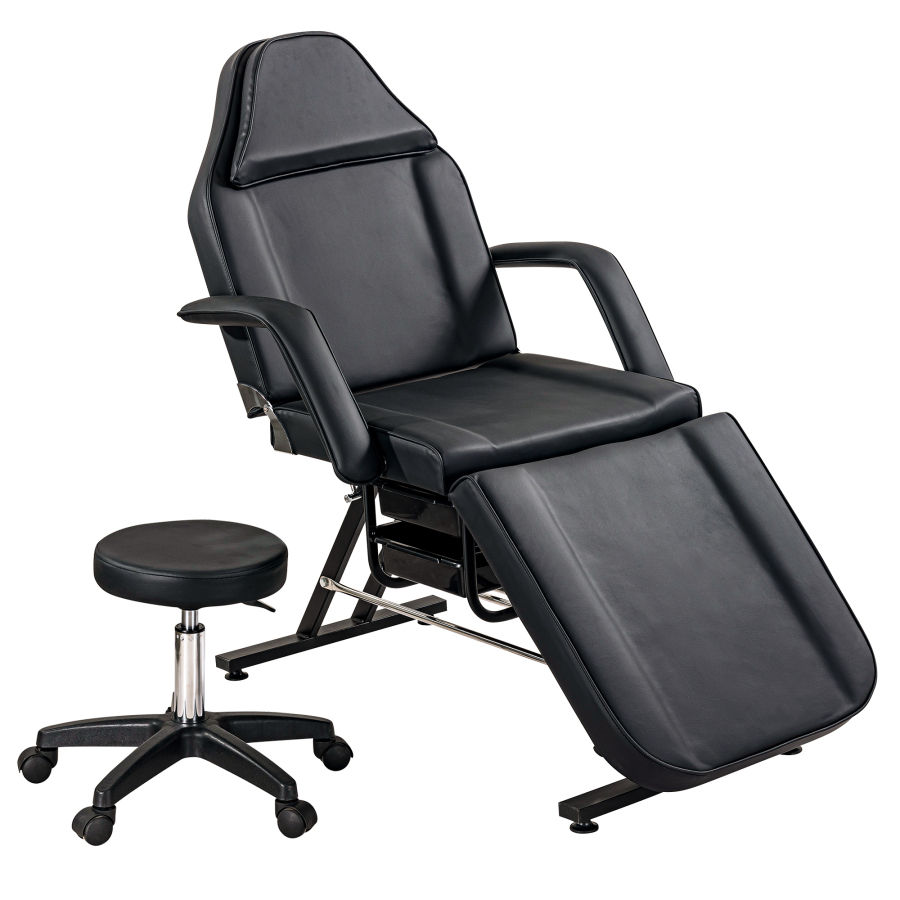 Massage bed Salon Chair with Hydraulic Stool